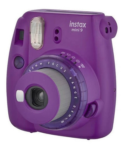 Câmera Instantânea Fujifilm Instax Mini 9 Roxo Açaí