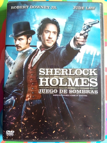 Dvd Sherlock Holmes Juego De Sombras  Robert Downey Jr