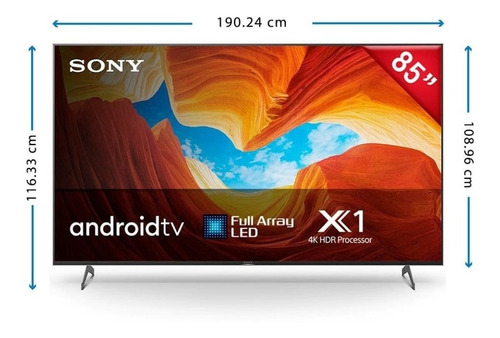 Smart Tv Sony 85 Pulgadas 4k Ultra Hd Smart Tv Led Xbr-85