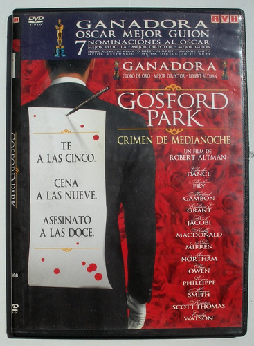 Dvd - Gosford Park - Robert Altman