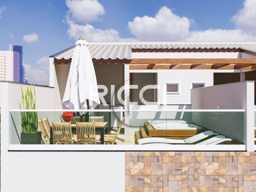 Imagem 4 de 12 de Cobertura À Venda, 42 M² Por R$ 389.000,00 - Campestre - Santo André/sp - Co0843