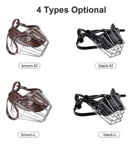 Protector De Bozal Para Perros, Ideal Para Morder Y Ladrar