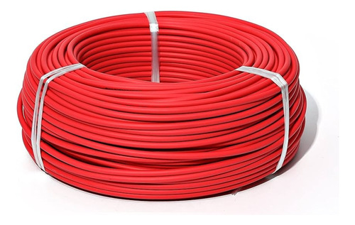 Cable Solar Fotovoltaico Rojo 4mm² Aislación 1,8 Kv 