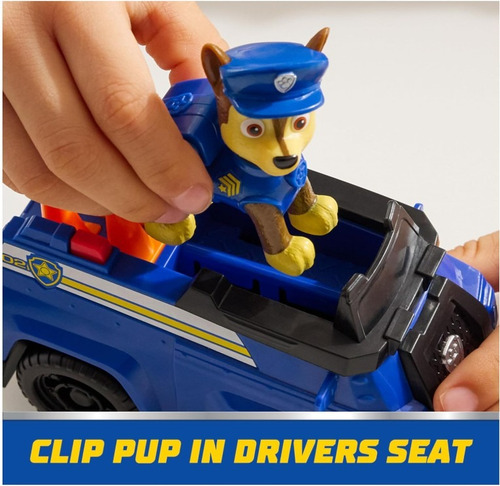 Paw Patrol Camión Policía Figura Marshall Colección / J Chase