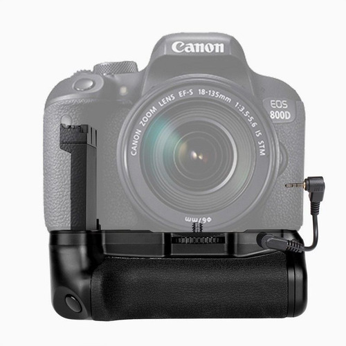Battery Grip P/ Canon T7i 800d 77d +2 Baterias Lp-el17 + Car