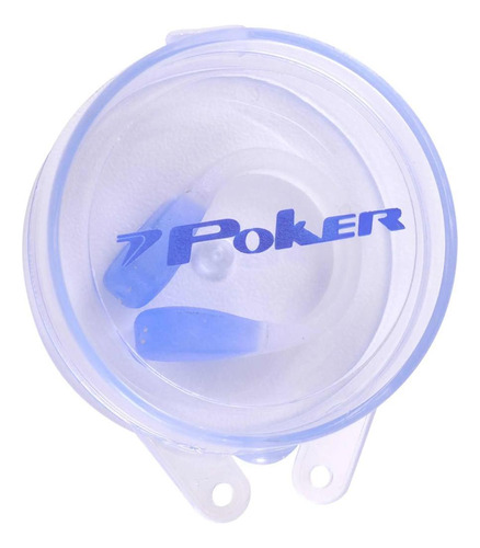 Protetor Nasal Para Natação Nose Clip Tpe + Pp Poker Rosa