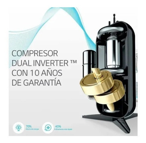 Aire Acondicionado LG Inverter 5200 S4-w18kl3aa Digiya