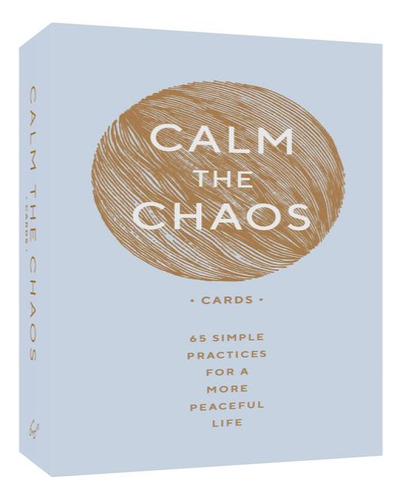Calm The Chaos Cards, De Taggart Nicola Ries. Editorial Chronicle En Inglés, 2020
