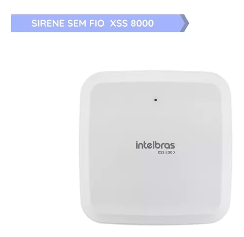 Alarmes - Sirene XSS 8000 Intelbras 