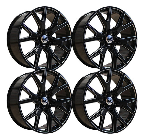 Rines Black Millied 22 6x139.7 Silverado 1500,sierra 1500