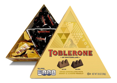 Toblerone Pequeo Juego De Regalo De Chocolate Suizo, Chocola