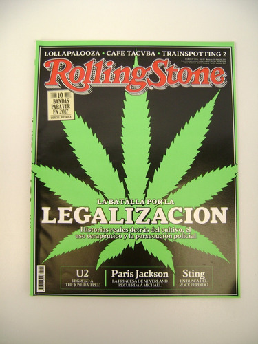 Rolling Stone 228 Marihuana U2 Cafe Tacuba Paris Jacks Boedo