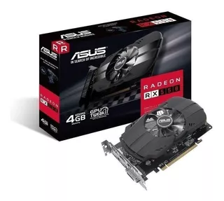 Tarjeta de video AMD Asus Phoenix Radeon RX 500 Series RX 550 PH-RX550-4G-M7 4GB