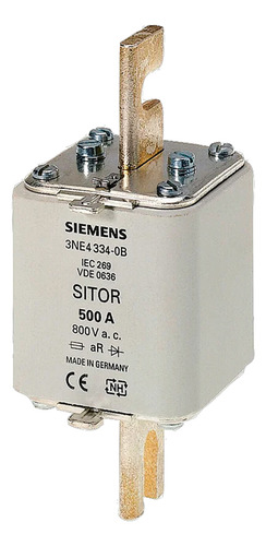 Fusible Sitor Nh (ultra Rapido) Tam2 500a Siemens 3ne43340b