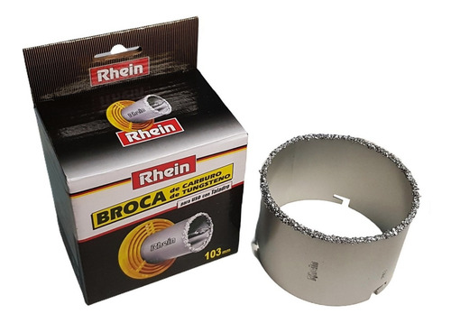 Mecha Copa Tungsteno 103mm Rhein Cerámica Porcelanato Pared