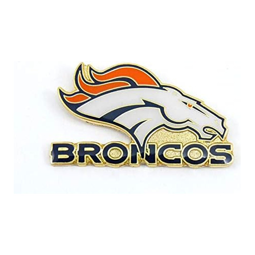 Pin Del Logotipo Del Equipo Nfl Denver Broncos, Color D...