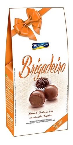 Bombom Brigadeiro -kit 5 Caixas De 55g- Montevergine