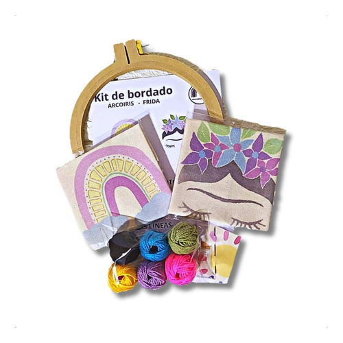 Kit Bordado Pequeños Artistas Niños Arte Infantil