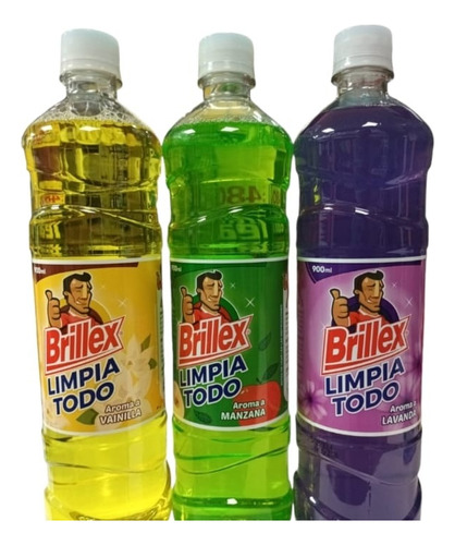 Limpia Todo Brillex 900ml Pack 12unidades