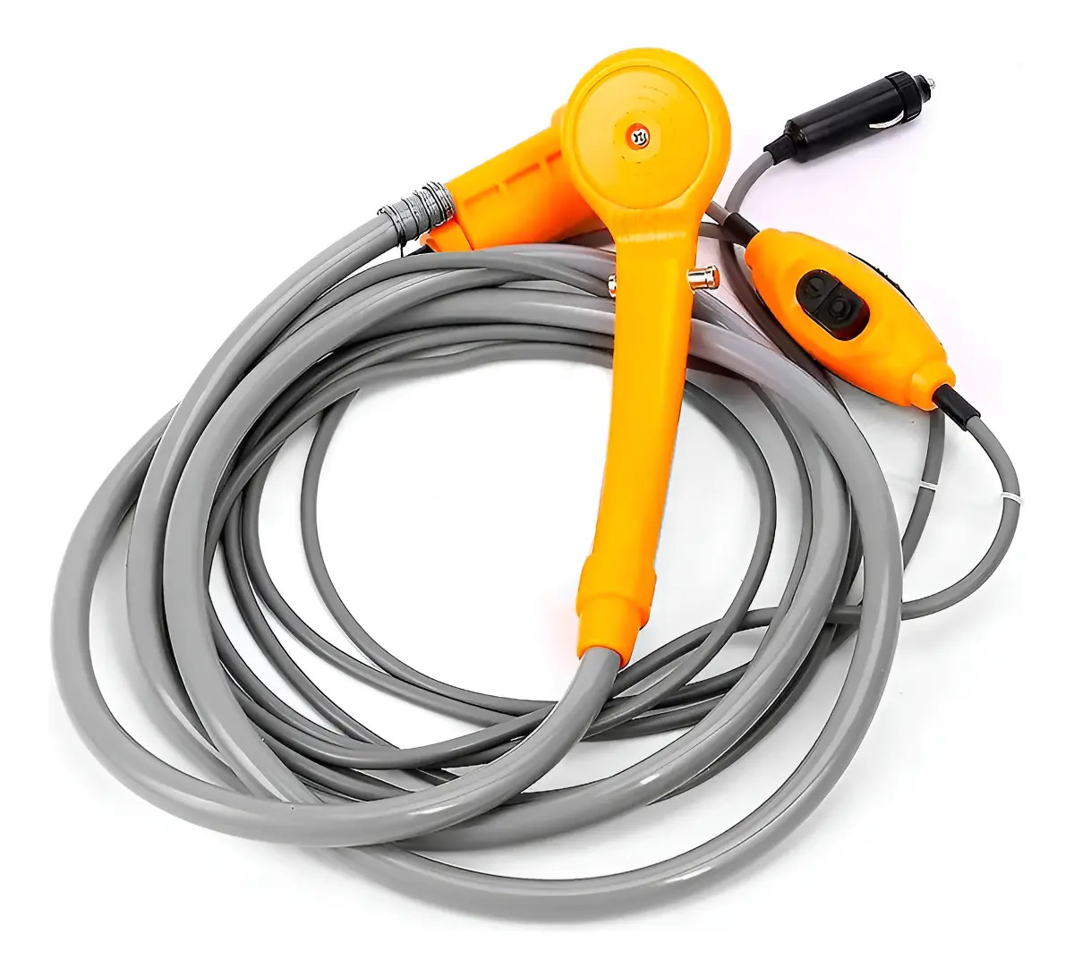 Chuveiro Portátil 12V Para Camping e Viagem com Gancho e Ventosa