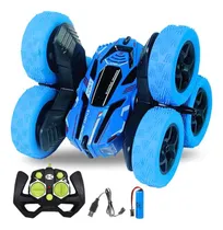 Comprar Auto A Radio Control Remoto 4x4 Todo Terreno Acrobatico Luz Color Azul