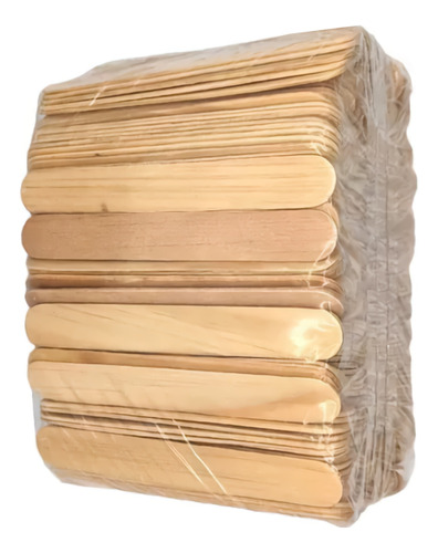 Abatelenguas De Madera Para Manualidades Escolar 1kg