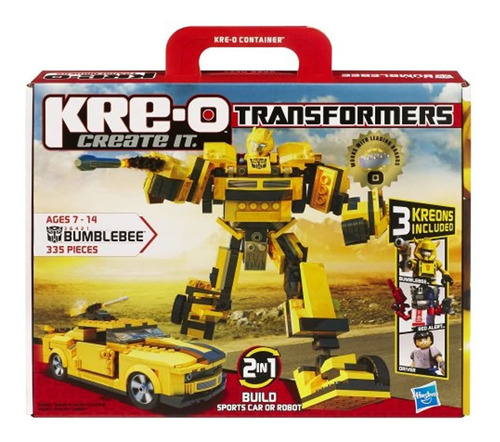 Set De Construcción De Bumblebee De Transformers Kre-o