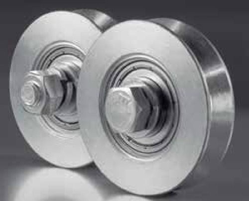 Rueda Acero Portón Corredizo 64 Mm Perno Ducasse 100 Kg Ht