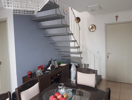 Imagem 3 de 19 de Apartamento Duplex Com 2 Dormitórios À Venda, 110 M² Por R$ 330.000,00 - Parque São Vicente - Mauá/sp - Ad0019