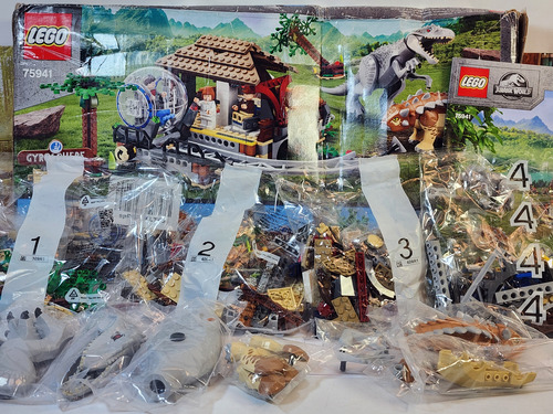 Lego Jurassic World Indominus Rex Vs Ankylosaurus 537 Indominus (Usado)