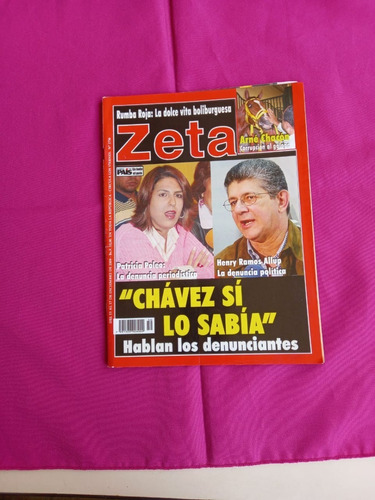 Revista Zeta 1736 - Chávez Si Lo Sabia