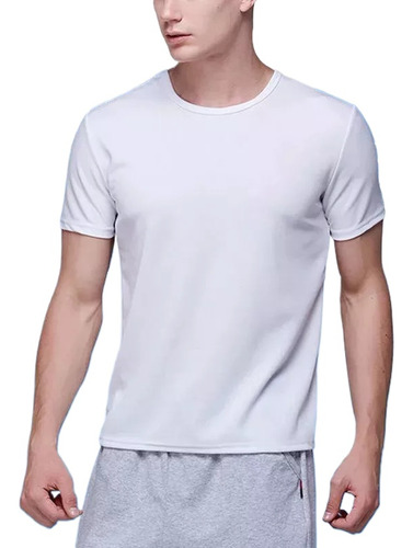 Camiseta Hidrofóbica Impermeable A Prueba De Manchas Hombre