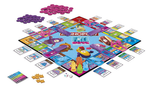 Monopoly Fall Guys Ultimate Knockout Edition Juego De Mesa P