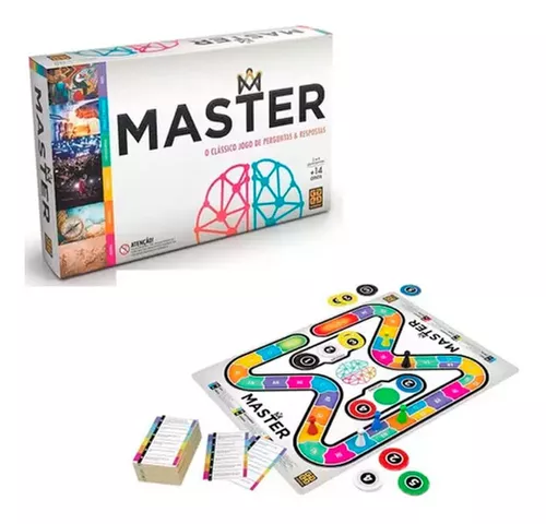 Jogo Tabuleiro Master Júnior - Grow + Frete Grátis