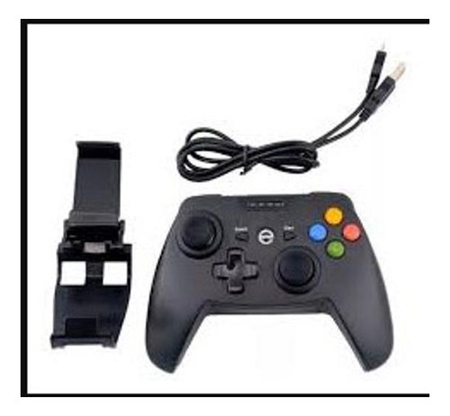 Controle De Video Game Sem Fio Recarregavel Con 142b Preto