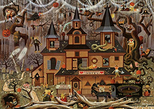 Buffalo Games Charles Wysocki Trick Or Treat Hotel