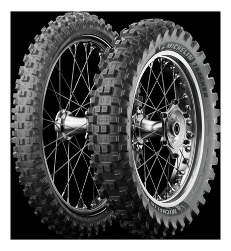 Imagen 2 de 9 de Caucho Para Moto Michelin 120/90 18 M/c 66r Tracker R