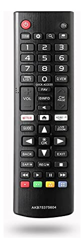 Control Remoto Akb75375604 Para LG Smart Tv - Pack Reemplazo