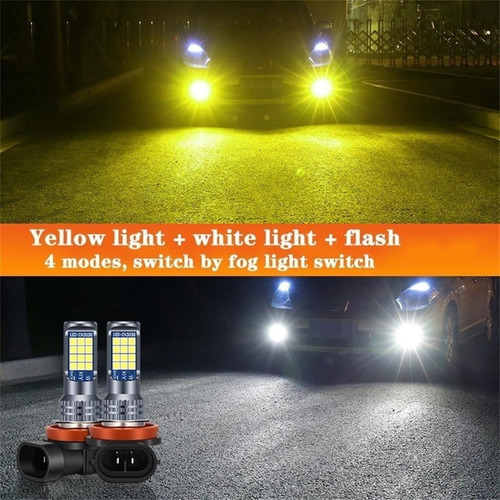 2 Luces Led Antiniebla H1h3 H4 H7 H11 H8 Drl Hb3 Hb4 880