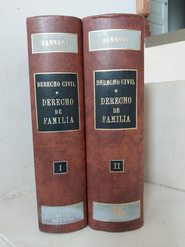 Derecho Civil: Derecho De Familia (2 Tomos). Eduardo Zannoni