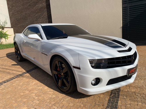 Imagem 3 de 9 de Chevrolet Gm Camaro Ss 6.2 V8 Branco 2012