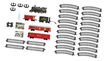 Comprar Juego De Vías De Tren Eléctrico, Locomotora De , 4 Vagones