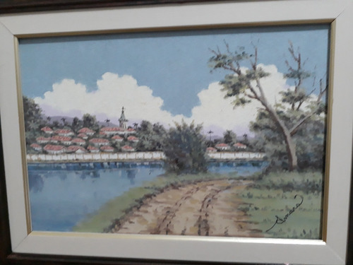404.joel Firmino Ost. 54x43cm C/mold. Araçoiaba Da Serra/sp. (Usado)