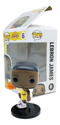 Figura Coleccionable Funko Pop Lebron James Lakers Nba
