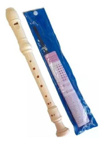 Flauta Dulce Con Limpiador Agostini