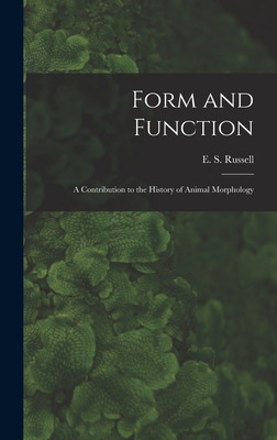 Libro Form And Function: A Contribution To The History Of...