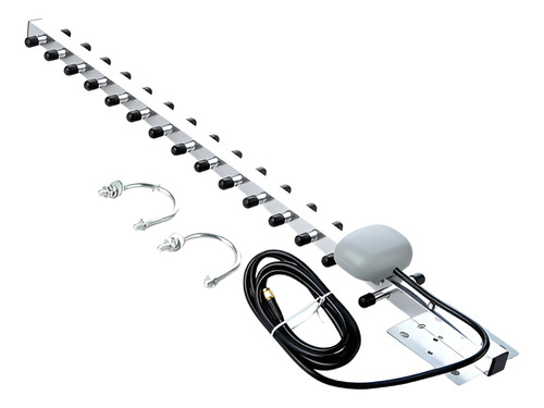Antena Yagi 25dbi Alto Ganho 50w 4g 696-960mhz 1710-2690mhz