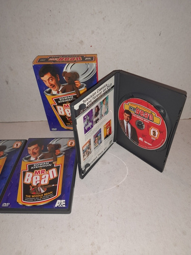 Rowan Atkinson Is Mr Bean The Whole Bean Serie Boxset 3 Dvd (Usado)