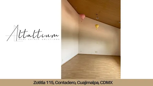 Casa En Venta Zotitla 115, Contadero, Cuajimalpa, Cdmx. Vg5-di