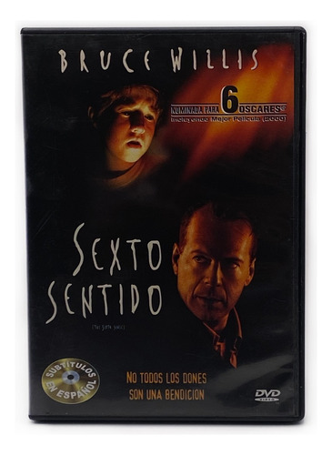 Dvd Película Sexto Sentido / The Sixth Sense - Excelente 